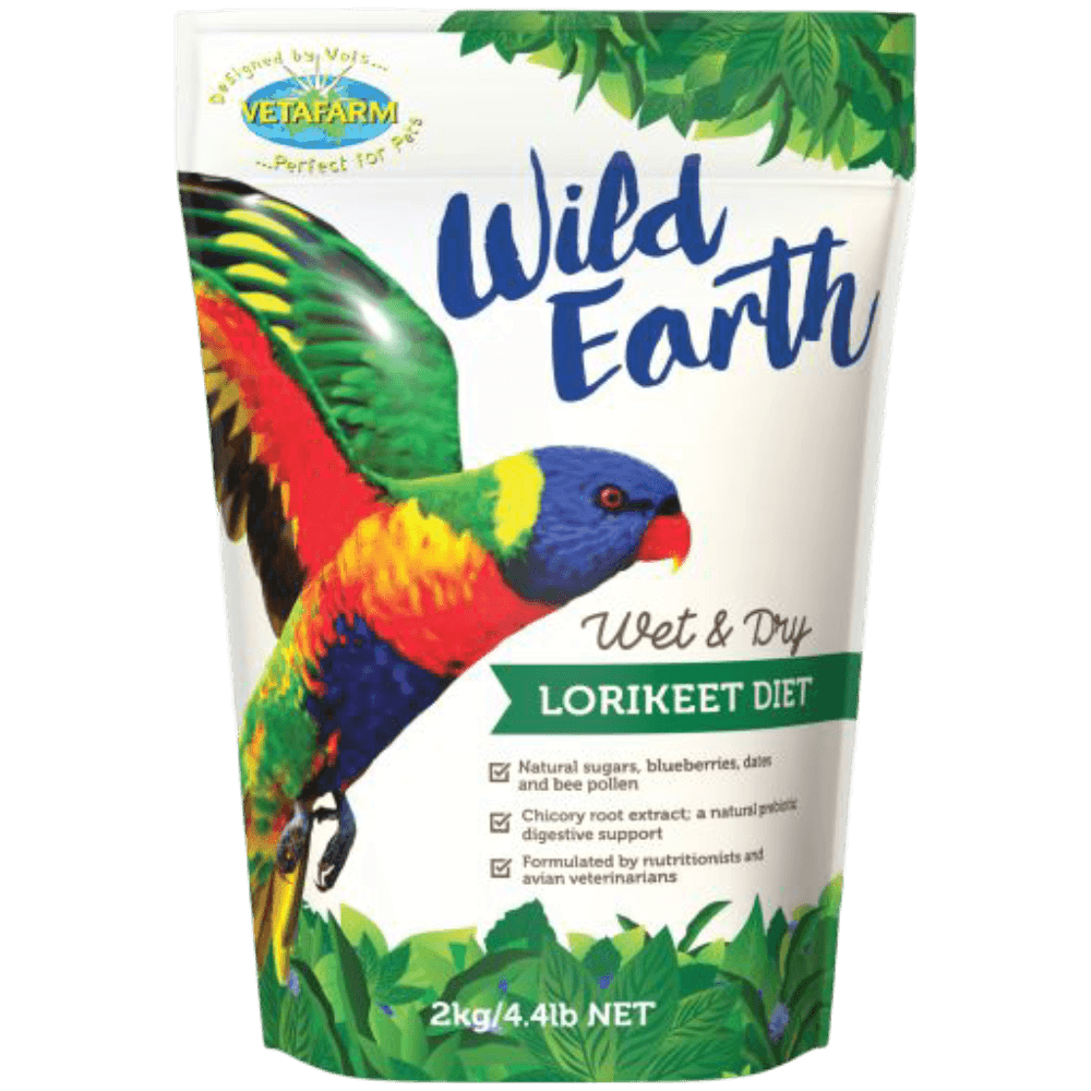 Wild Earth Wet & Dry Lorikeet Diet