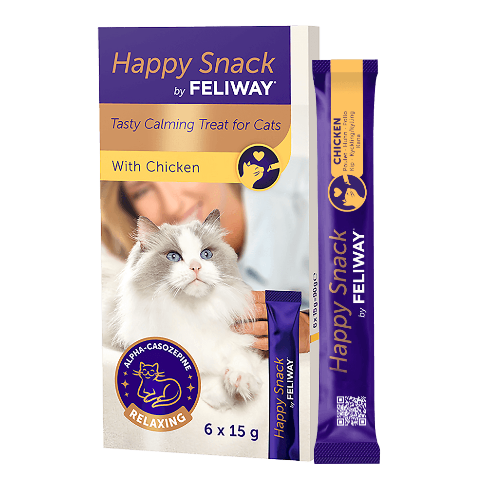 Feliway Happy Snack Chicken - Calming Lickable Cat Treat