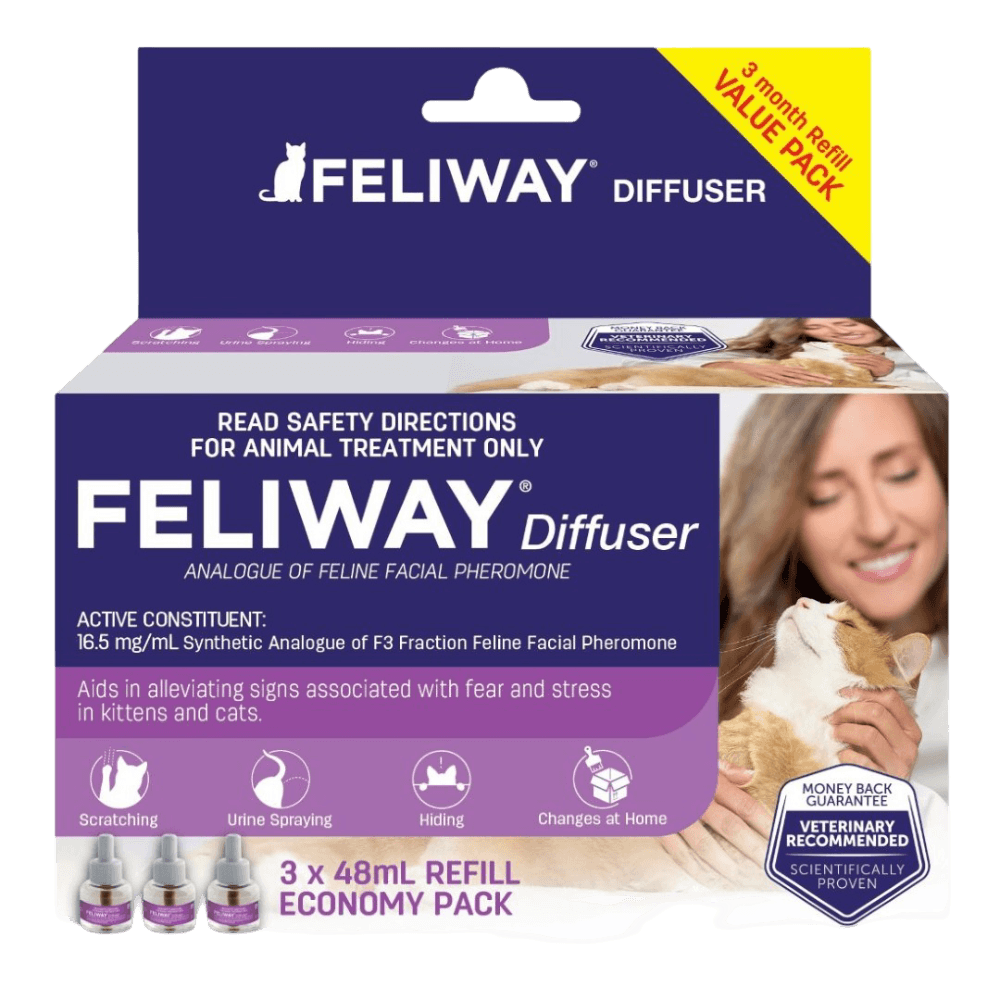 3 Refill Value Pack For Cat Calming And Stress Relief