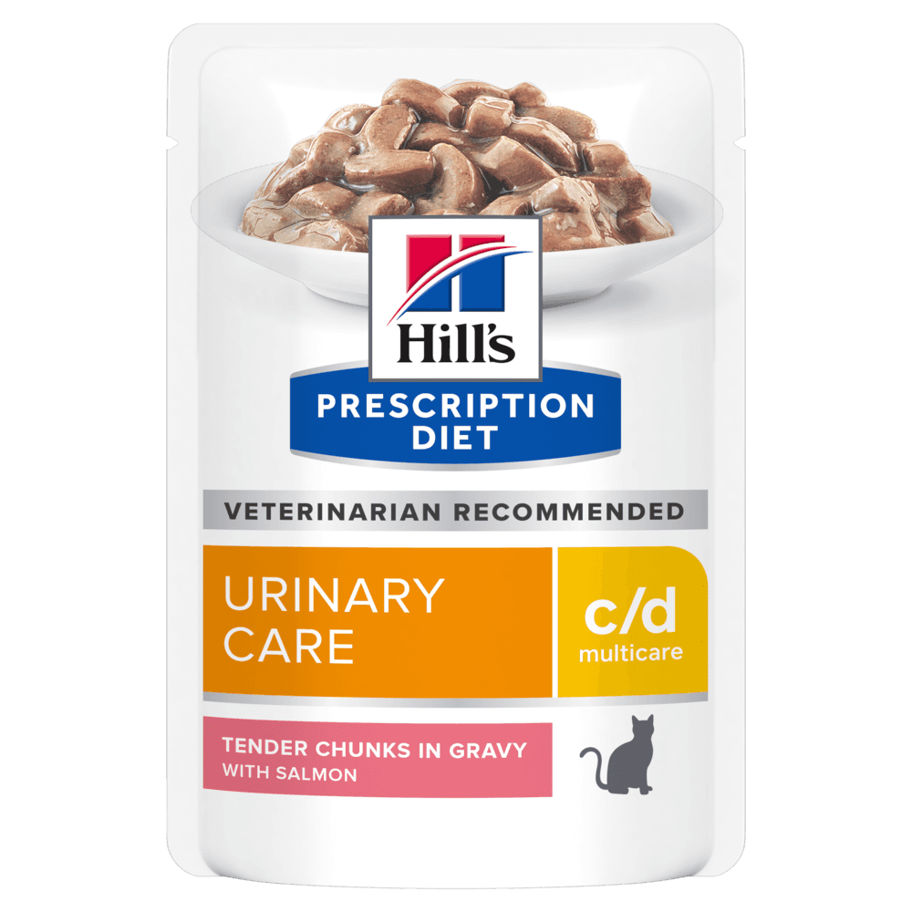 C/D Multicare Salmon Cat Food Pouches