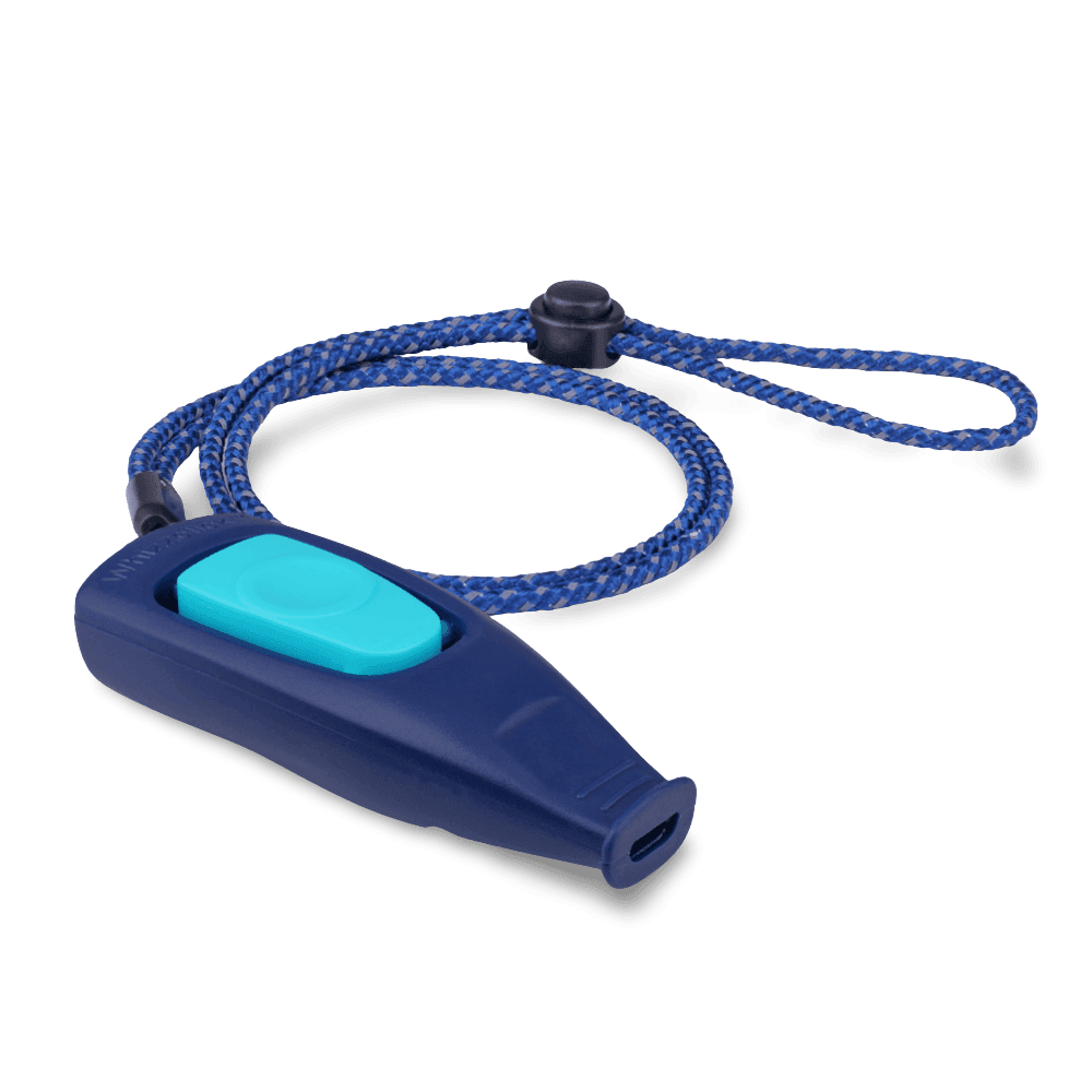 Whizzclick Dog Clicker Whistle Navy