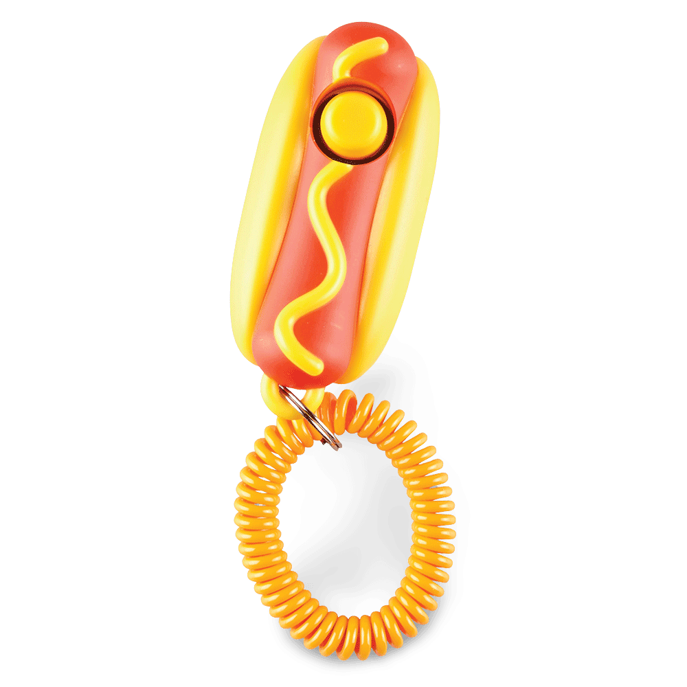 Smarty Pooch Training Clicker Hot Dog