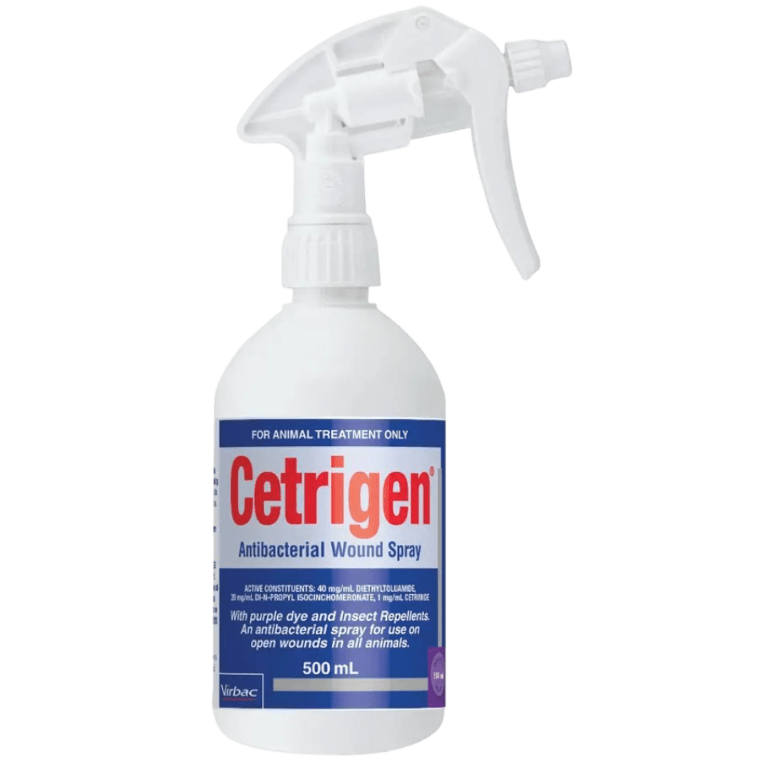 Virbac Cetrigen Antibacterial Wound Spray