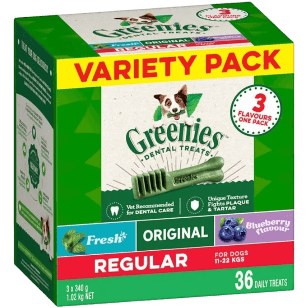 Greenies Variety Pack Regular Dog Dental Treats