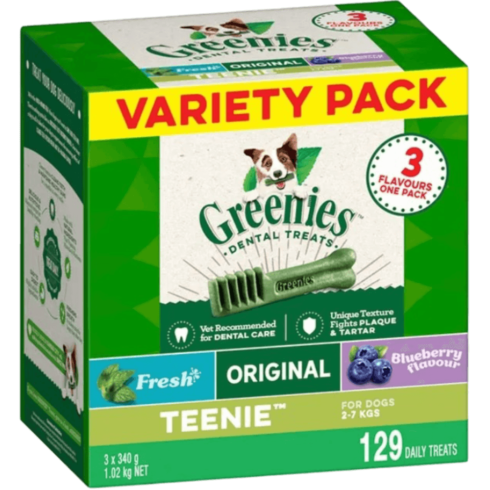 Greenies Variety Pack Teenie Dog Dental Treats