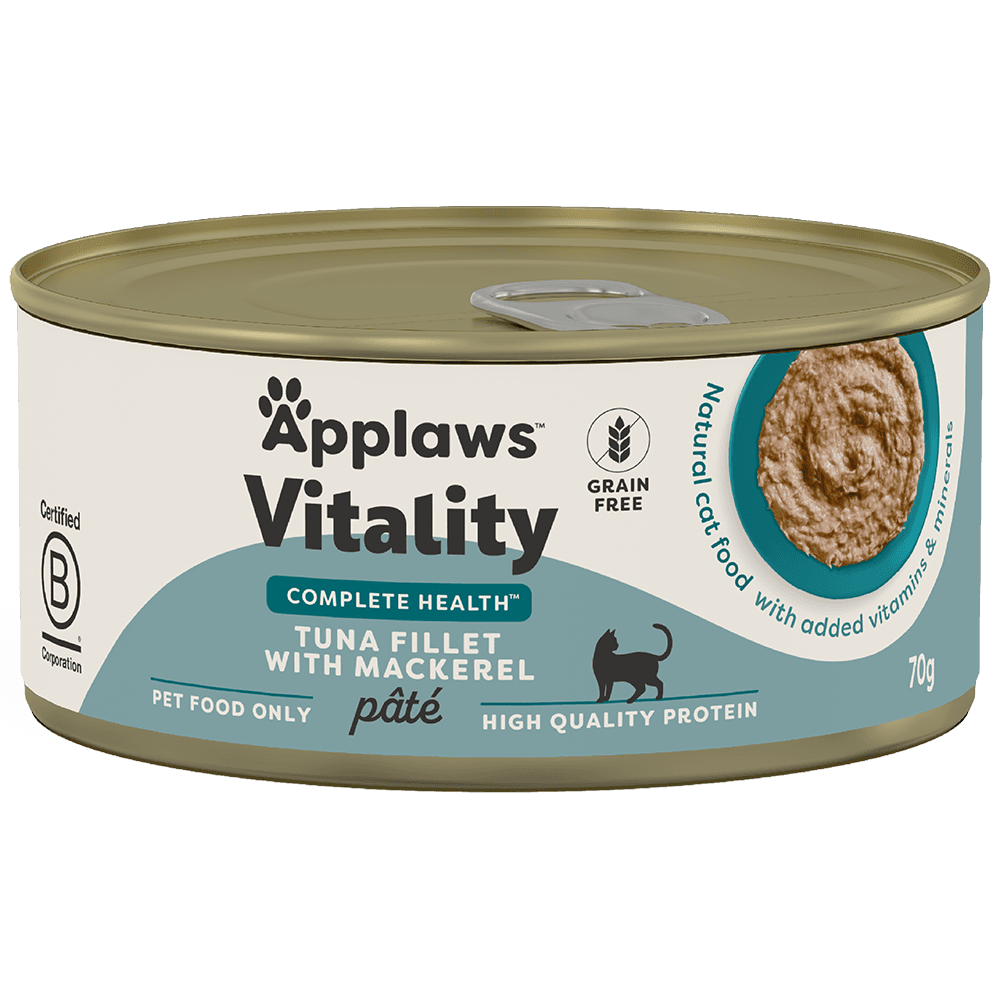 Applaws Vitality Complete Health Tuna & Mackerel Pate Adult Wet Cat Food