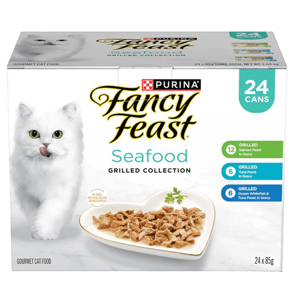 Grilled Seafood Collection Variety Pack Wet Cat Food Cans