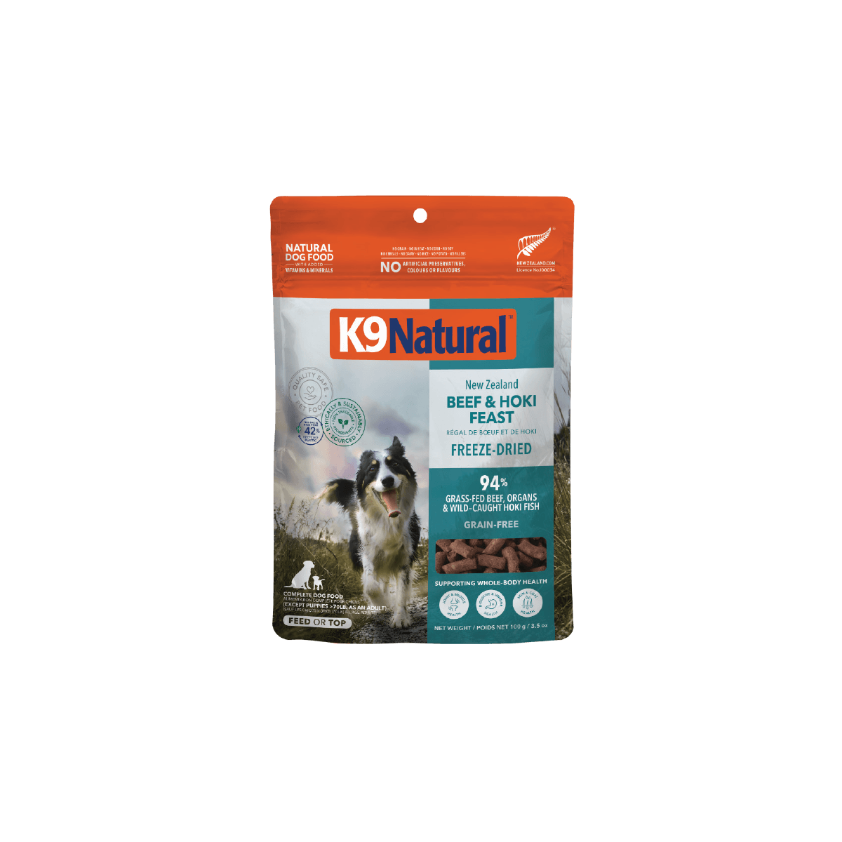 Beef & Hoki Feast Freeze Dried All Lifestages Dry Dog Food Meal Topper