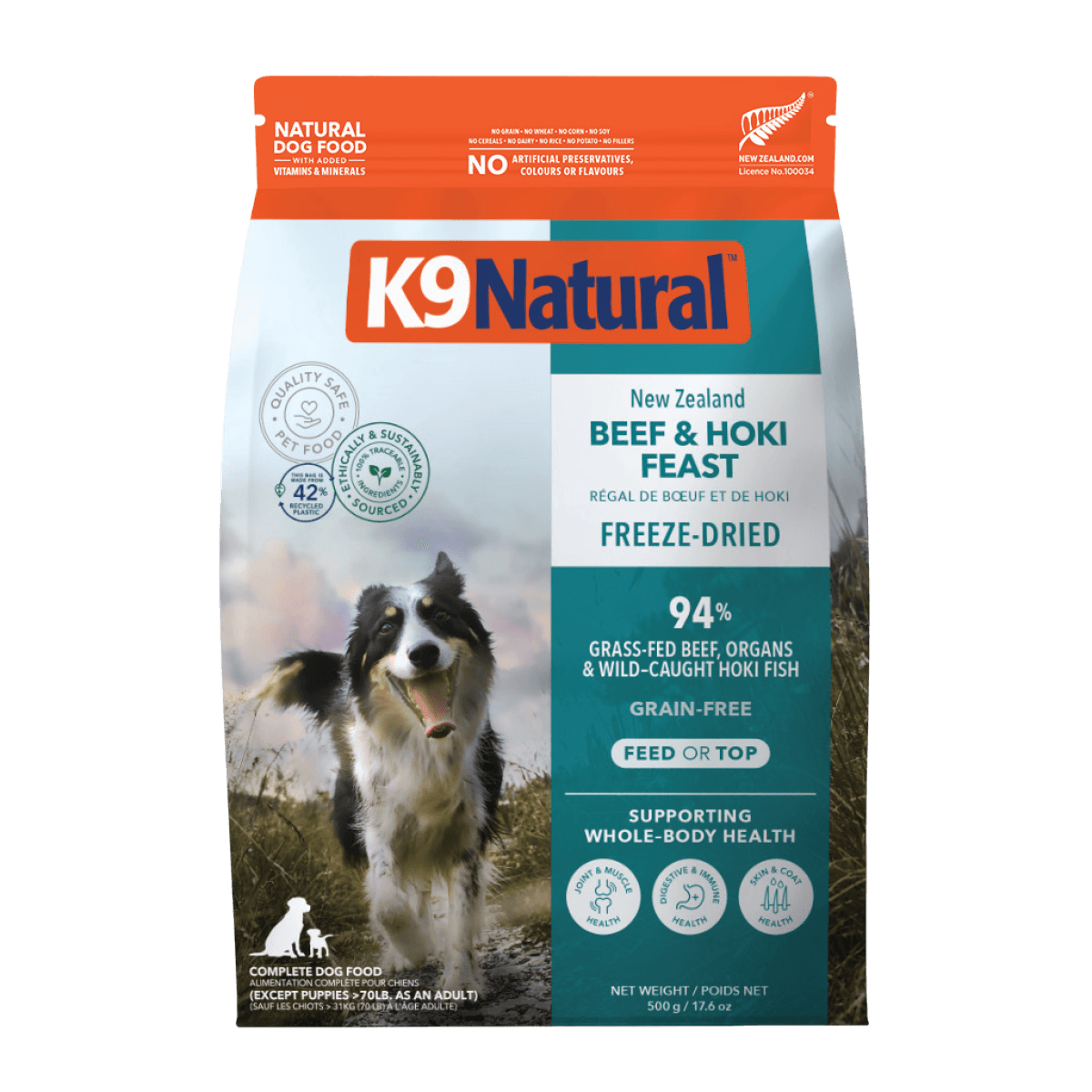 Freeze Dried Beef & Hoki All Lifestages Dry Dog Food