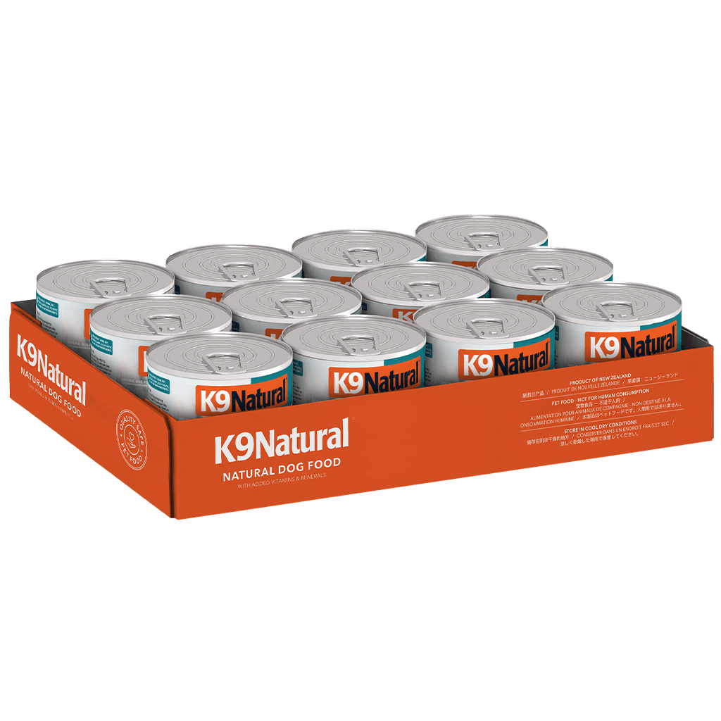 K9 Natural New Zealand Beef & Hoki Feast All Lifestage Wet Dog Food Cans
