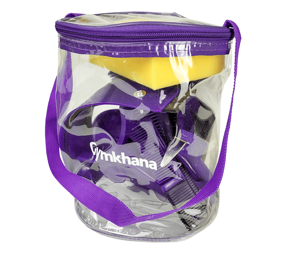 Gymkhana Purple 9 Piece Groom Kit For Horses