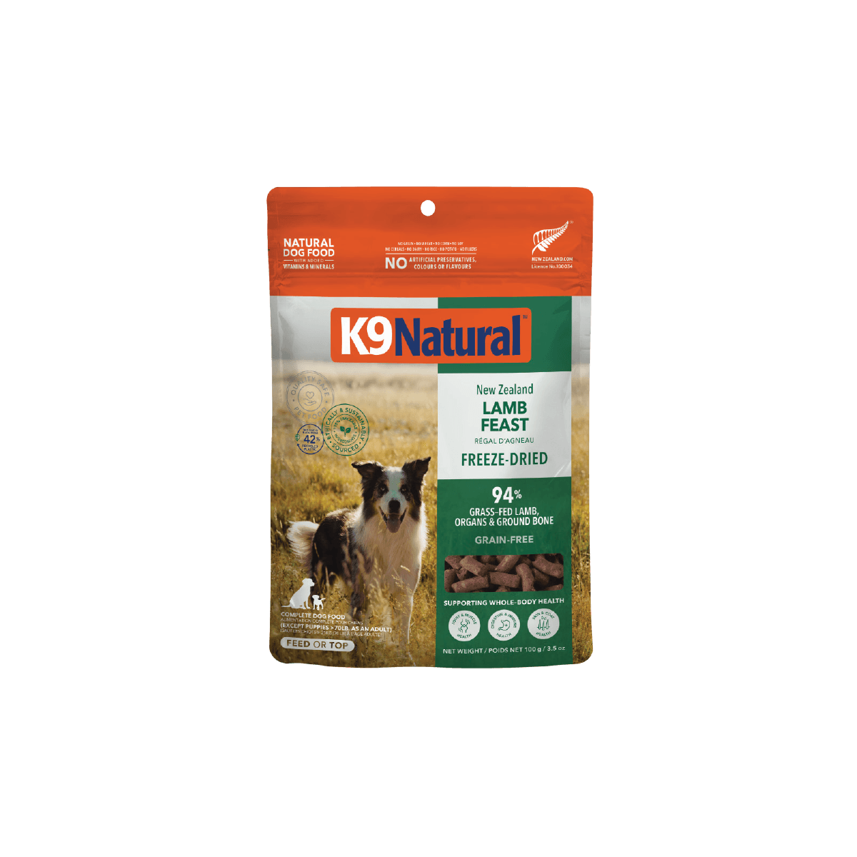 Freeze Dried Lamb Feast All Lifestages Dog Food Topper