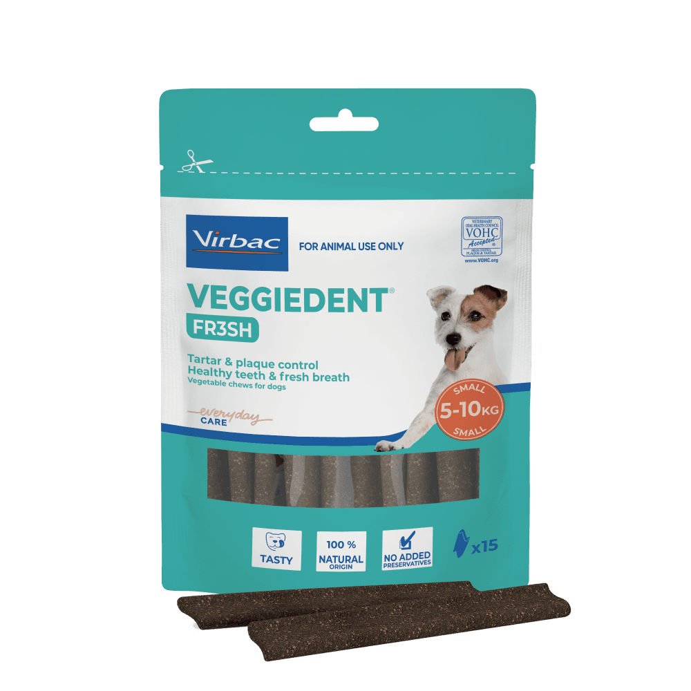 Veggiedent Fr3Sh Small Dog Dental Treats