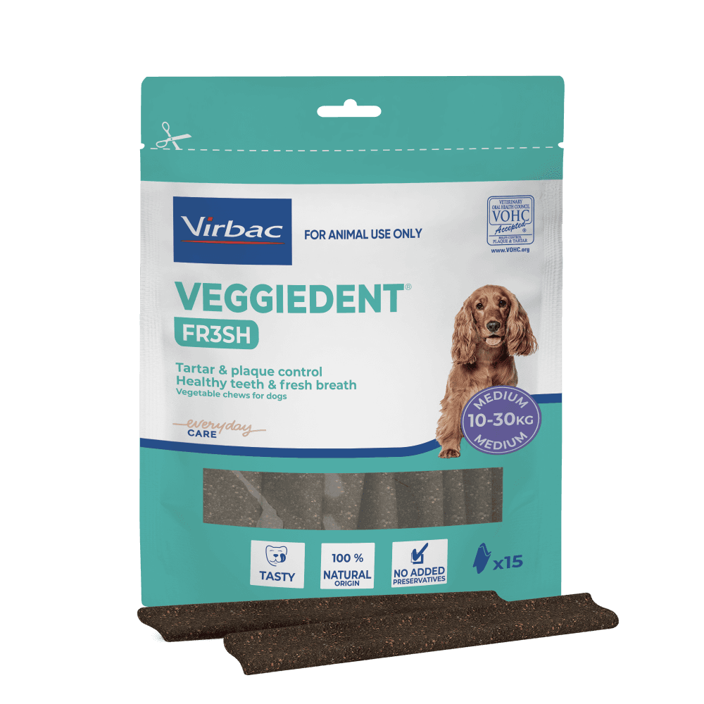 Veggiedent Fr3Sh Medium Dog Dental Treats