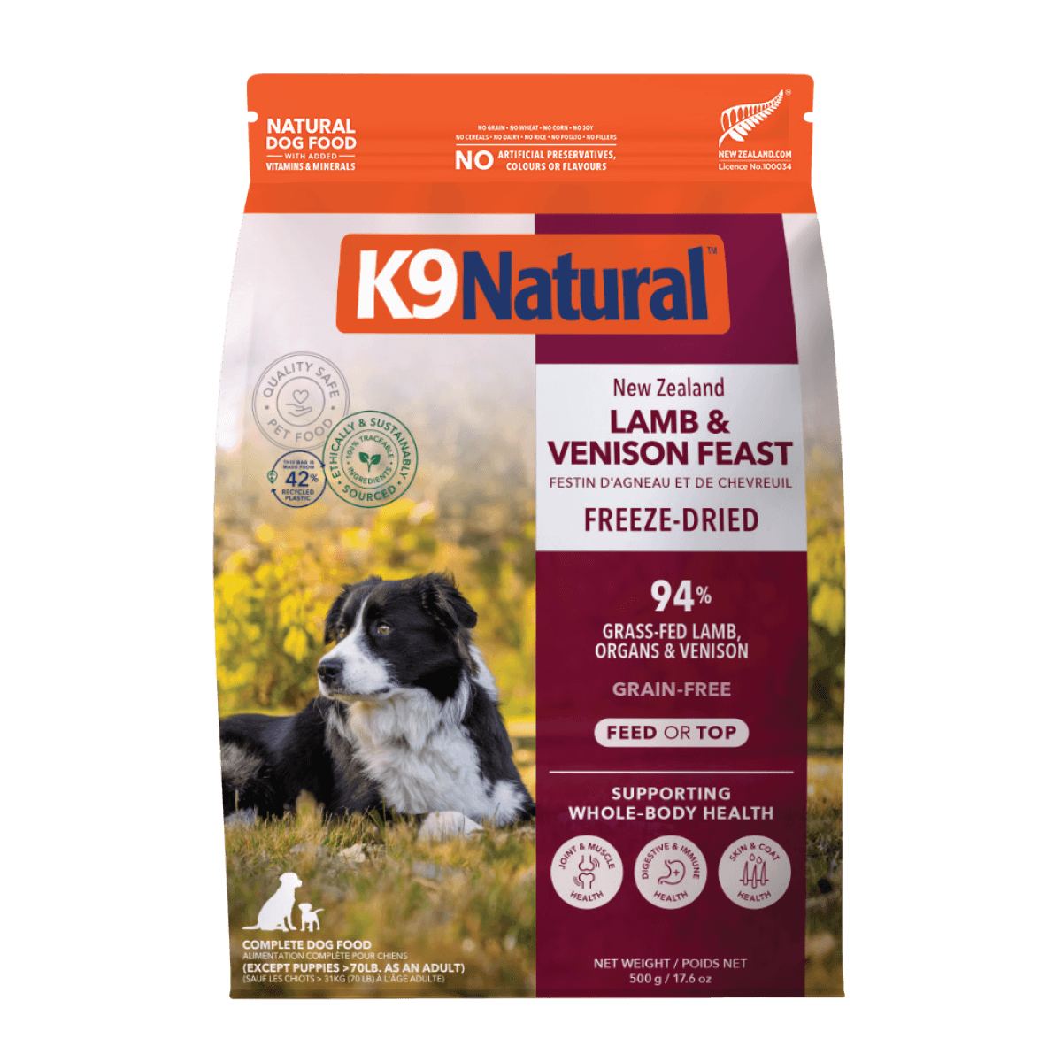 Lamb & Venison Feast Freeze Dried All Lifestages Dog Food