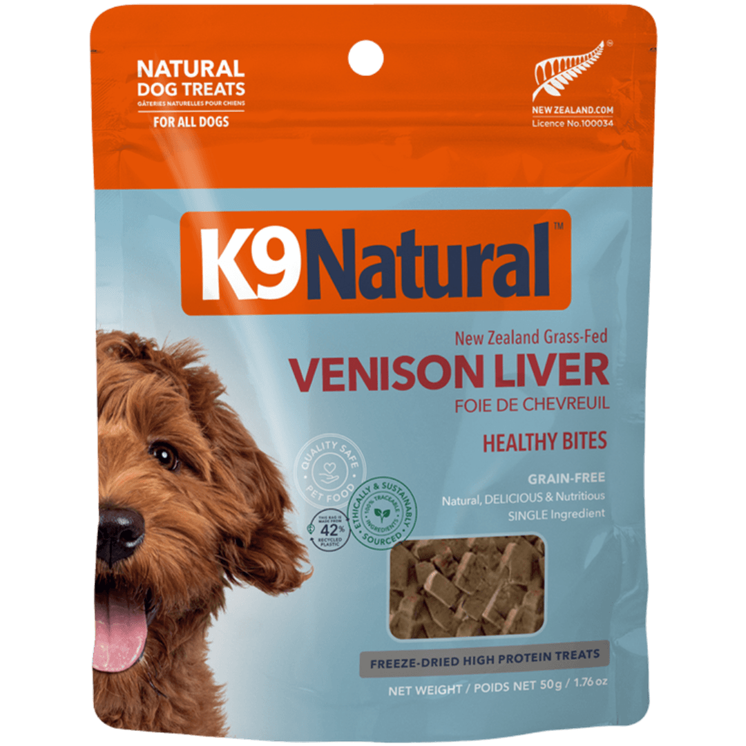 Venison Liver Bites Grain Free Freeze Dried Dog Treats