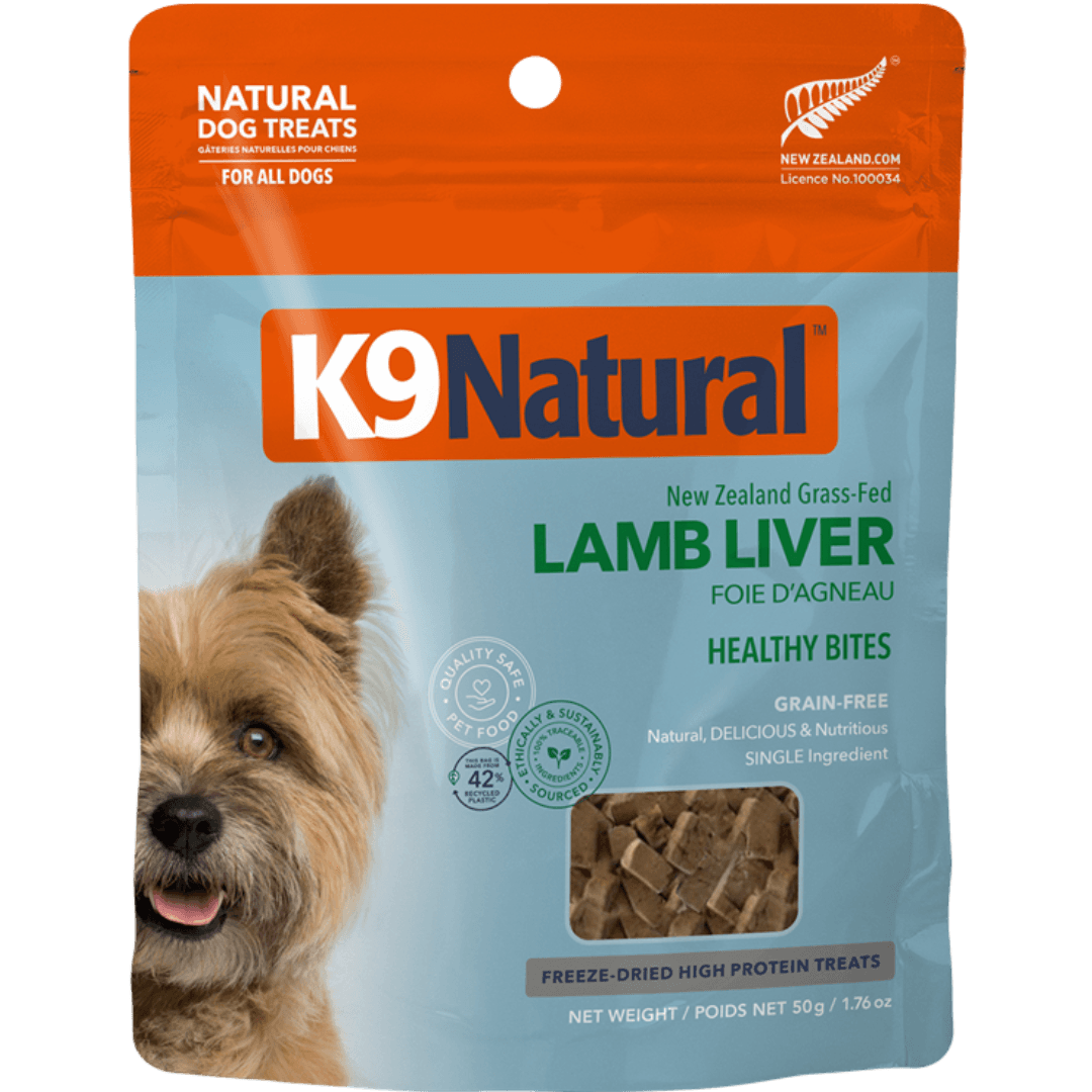 Lamb Liver Bites Grain Free Freeze Dried Dog Treats