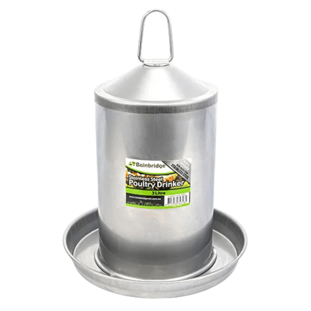 Stainless Steel Poultry Drinker