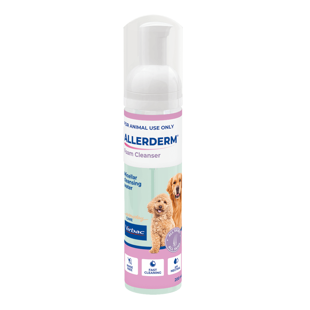 Allerderm Foam Cleanser for Dogs