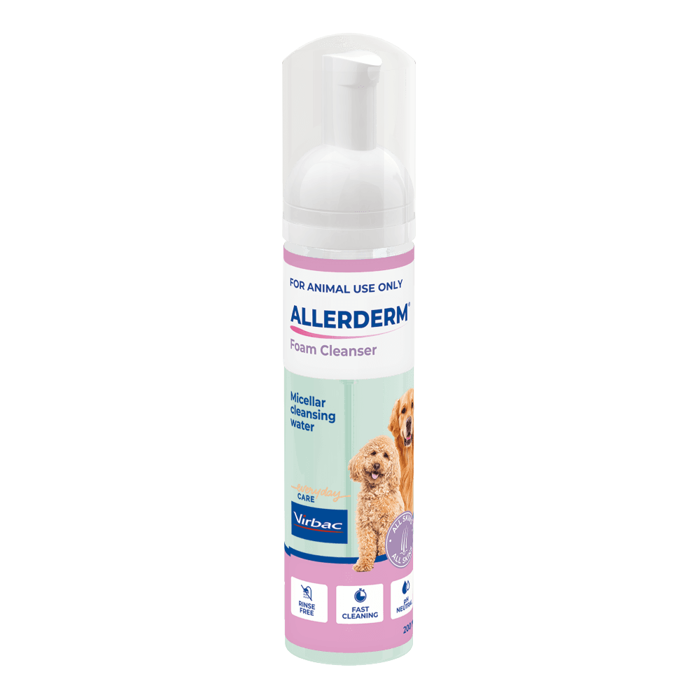 Allerderm Foam Cleanser for Dogs