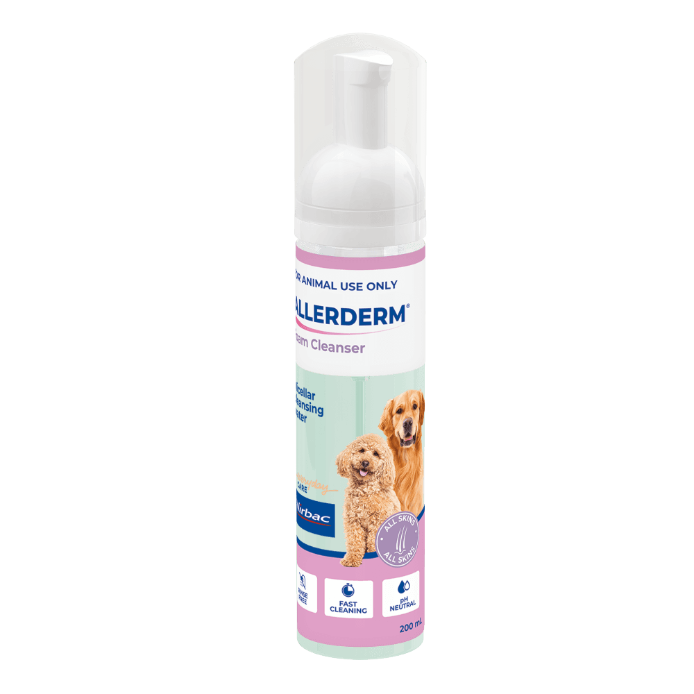 Allerderm Foam Cleanser for Dogs
