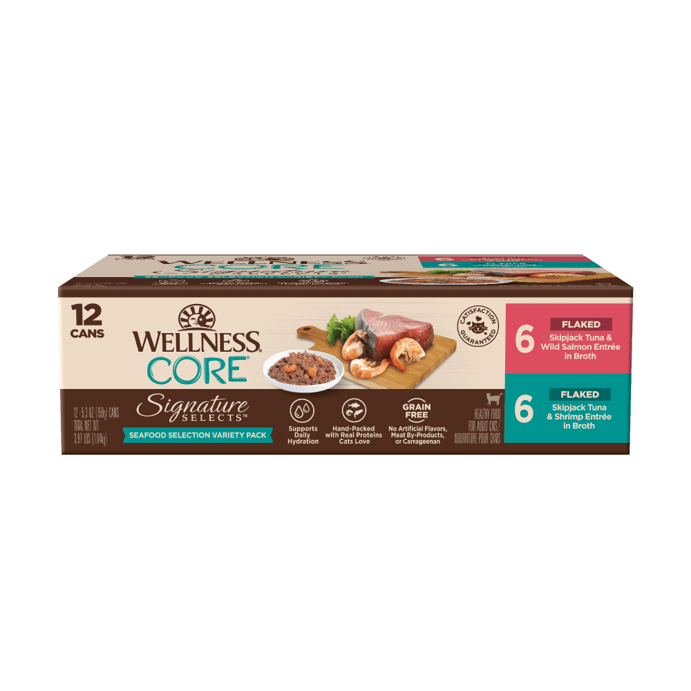Wellness Signature Selects Seafood Selection Variety Pack Wet Cat Food