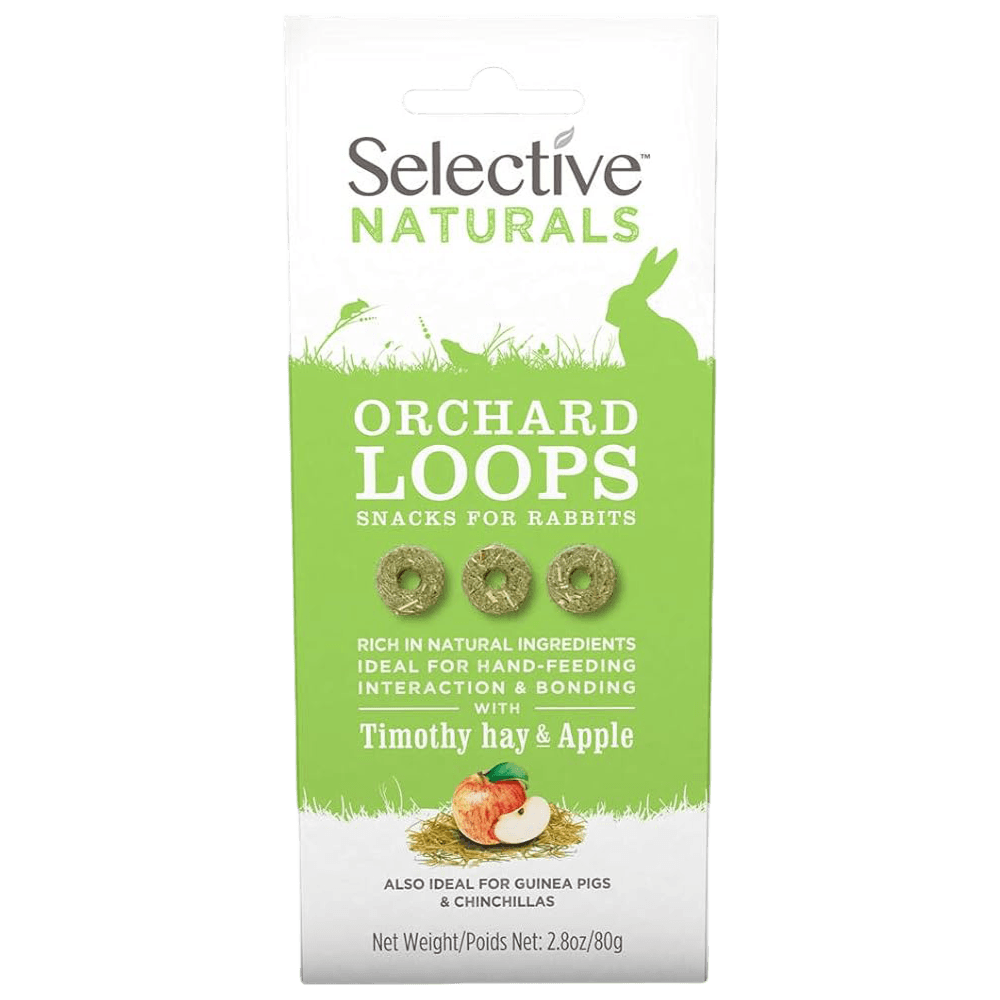 Naturals Orchard Loops Treat Snacks For Rabbits