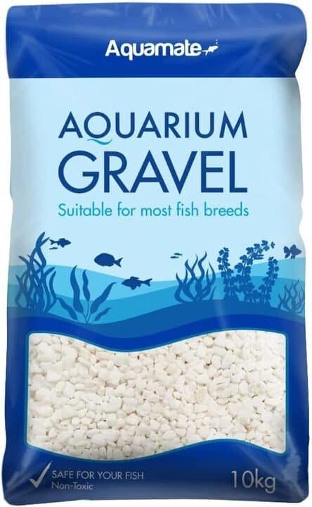 Aquamate Natural Gravel Snow White
