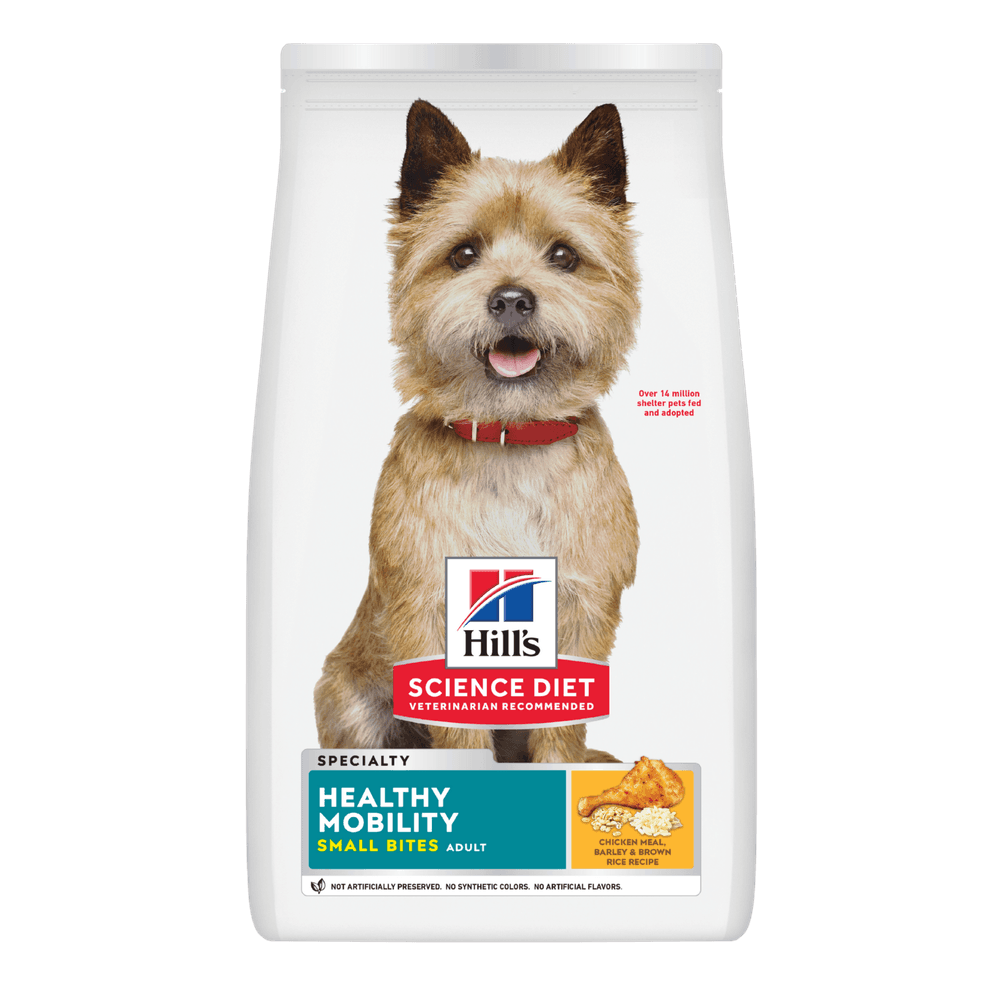 Hills Science Diet Healthy Mobility Small Bites Adult Dry Dog Food