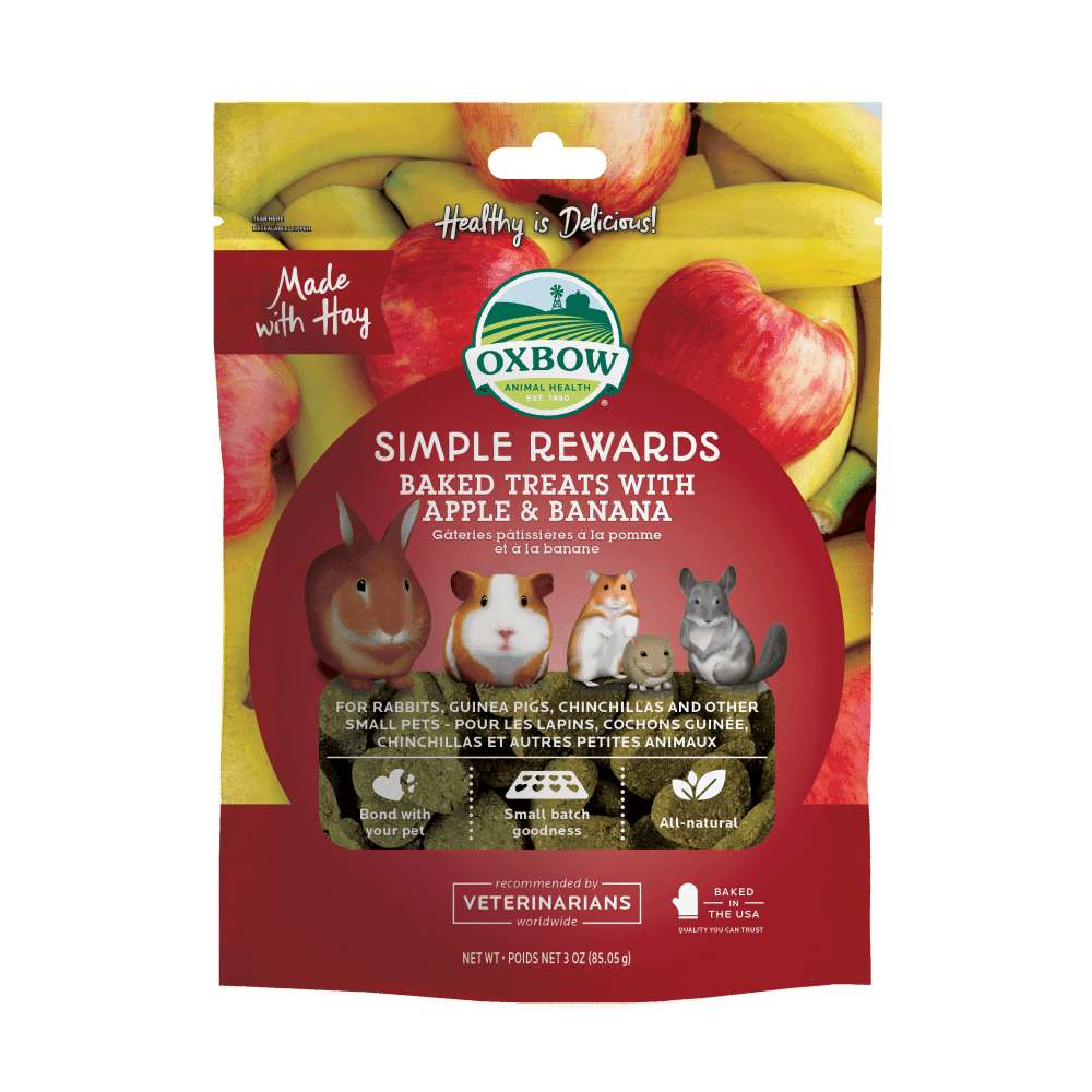Simple Rewards Apple And Banana Treats For Small Animals