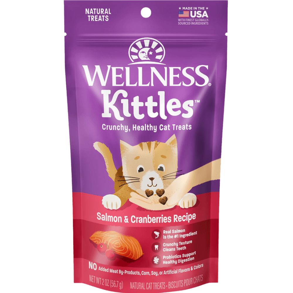Kittles Salmon & Cranberries All Lifestages Cat Treats