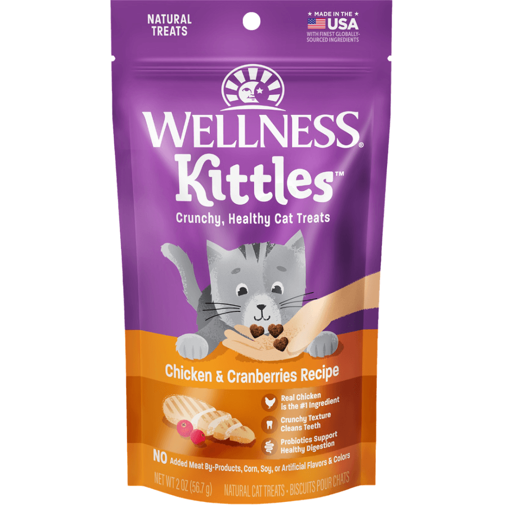 Kittles Chicken & Cranberries All Lifestages Cat Treats