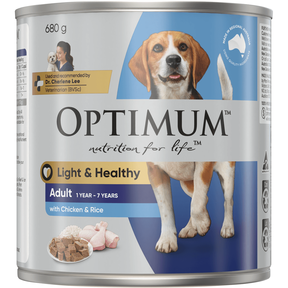 Weight Management Chicken and Rice Adult Wet Dog Food Cans