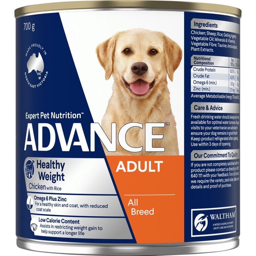 Adult Weight Control Chicken And Rice Wet Dog Food Cans