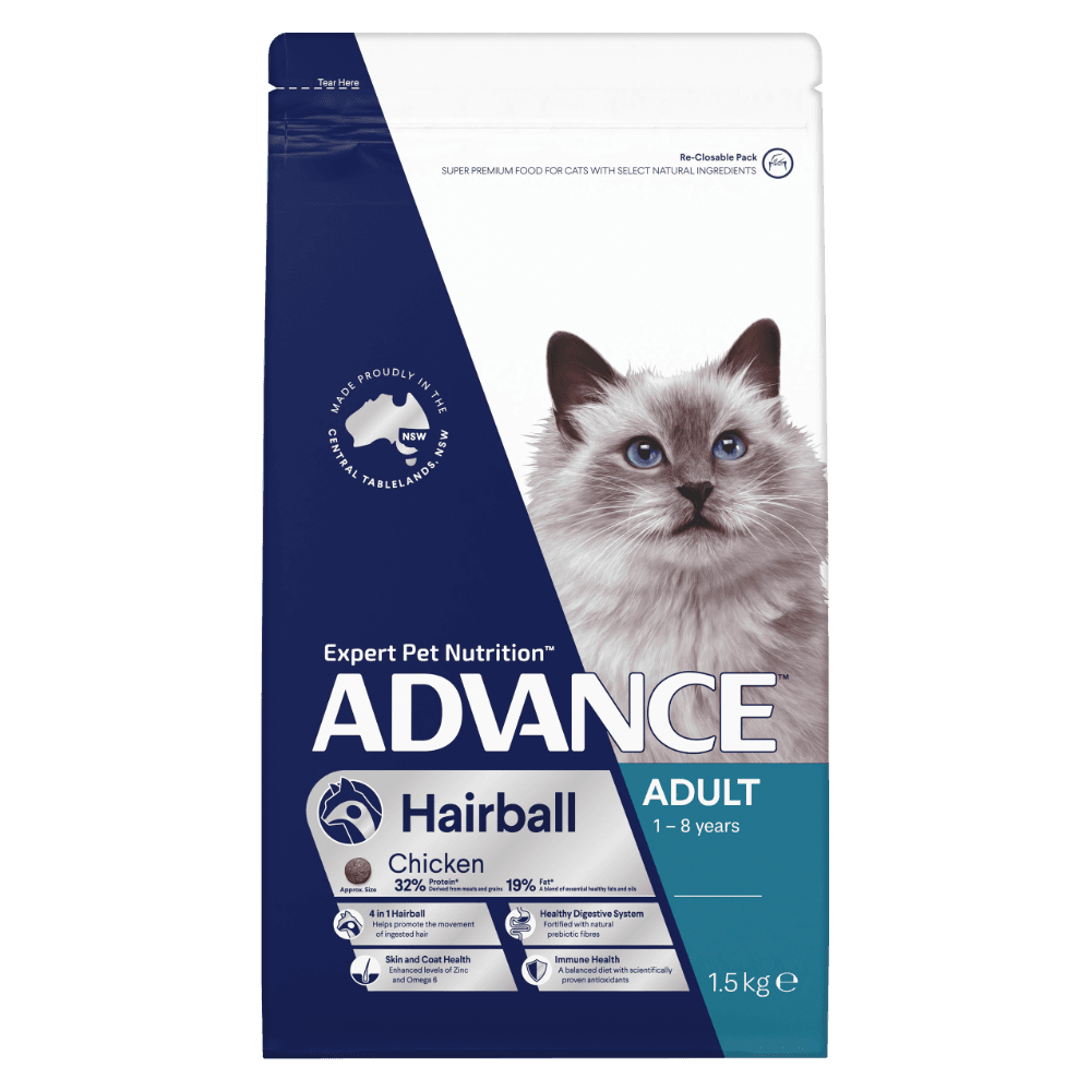 Adult Hairball Chicken Dry Cat Food