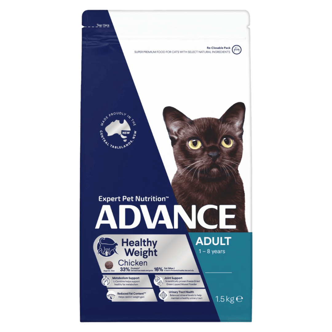 Adult Healthy Weight Chicken Dry Cat Food