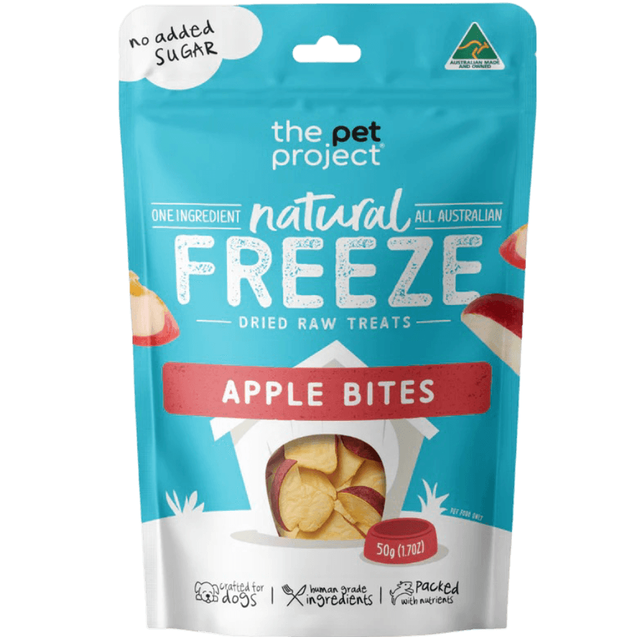 Freeze Dried Apple Bites Dog And Cat Treats
