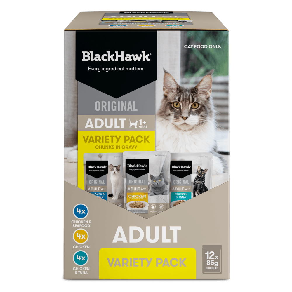 Chunks in Gravy Variety Pack Adult Wet Cat Food Pouches
