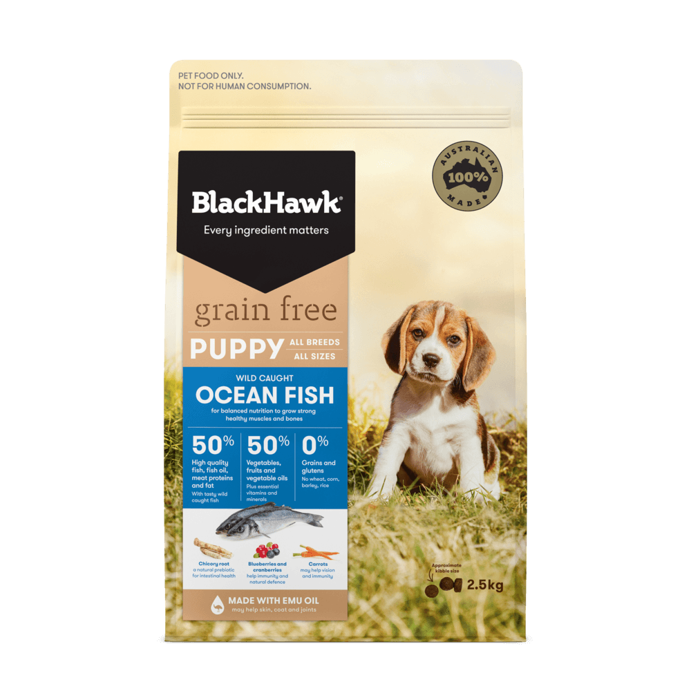 Wild Caught Ocean Fish Grain Free Puppy Dry Dog Food