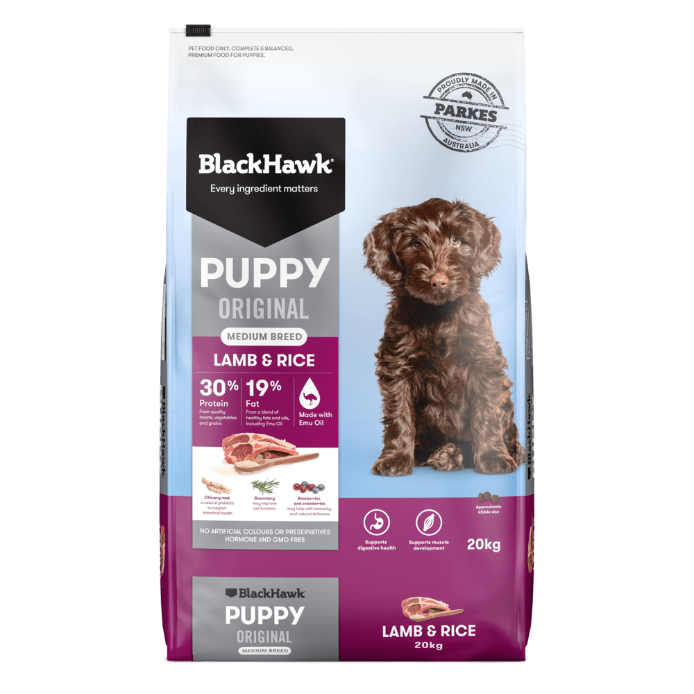 Original Lamb & Rice Medium Breed Puppy Dry Dog Food
