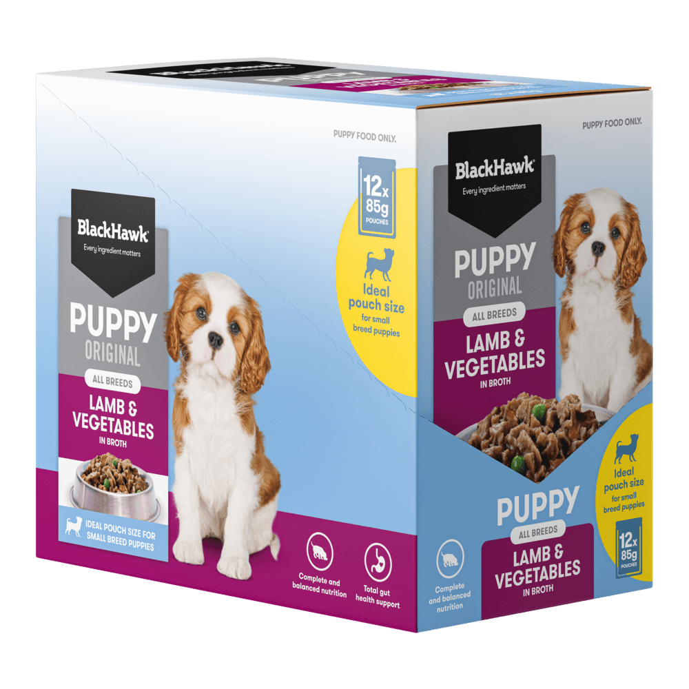 Original Lamb & Vegetables Puppy Wet Dog Food Pouches