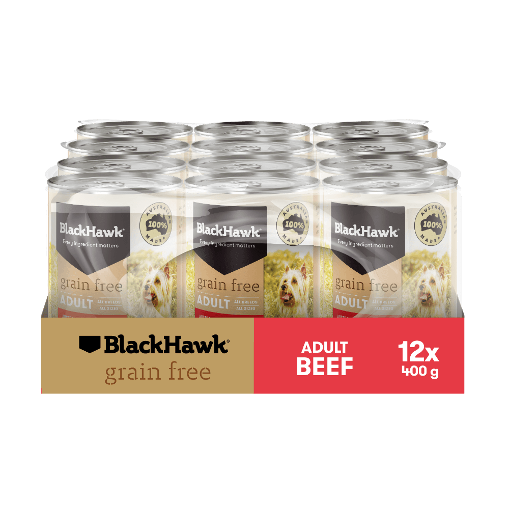 Beef Grain Free Adult Wet Dog Food Cans