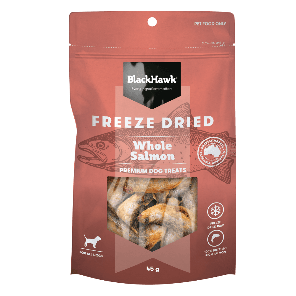 Freeze Dried Whole Salmon Dog Treats