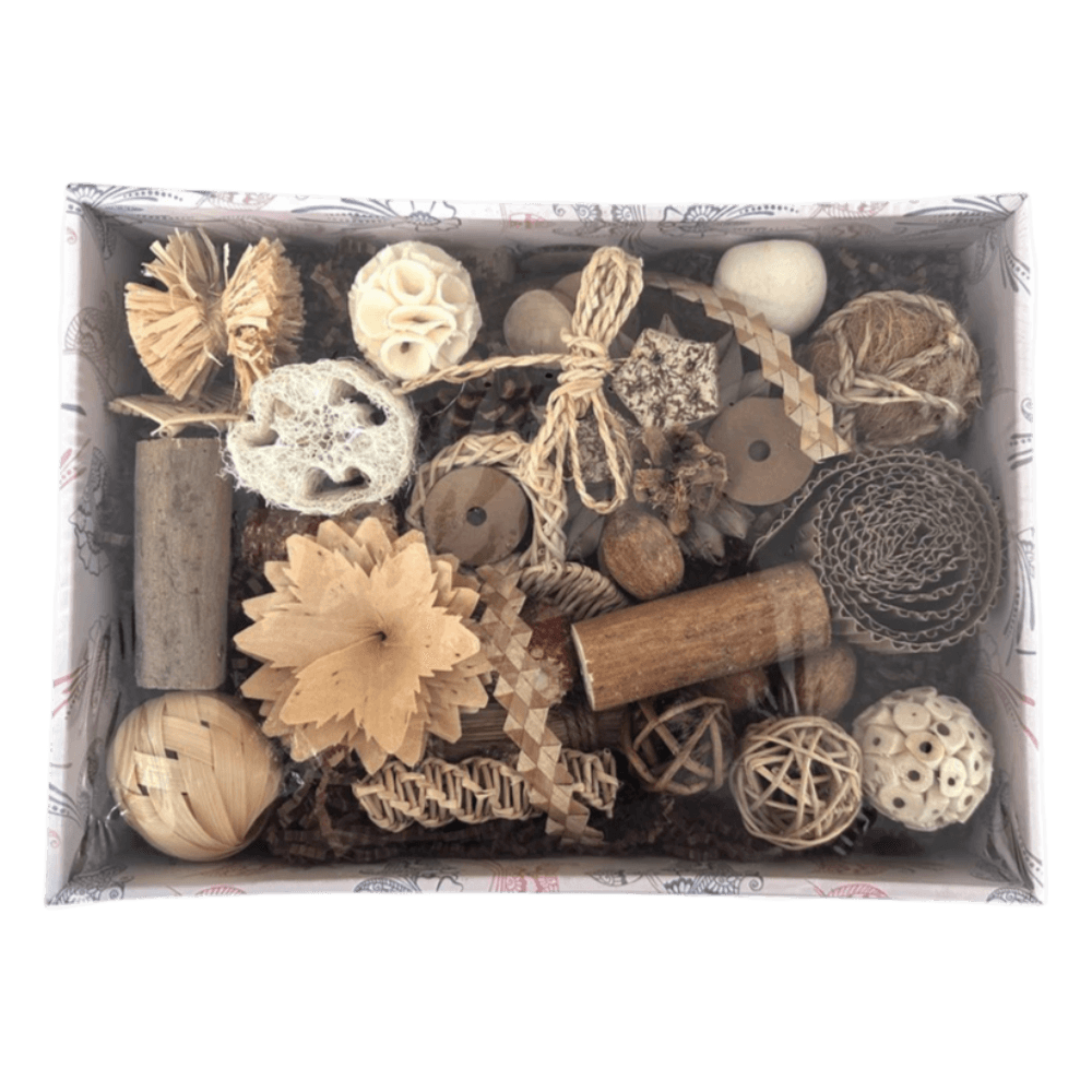 Beakjoy Natural Signature Blend Foraging Bird Toy