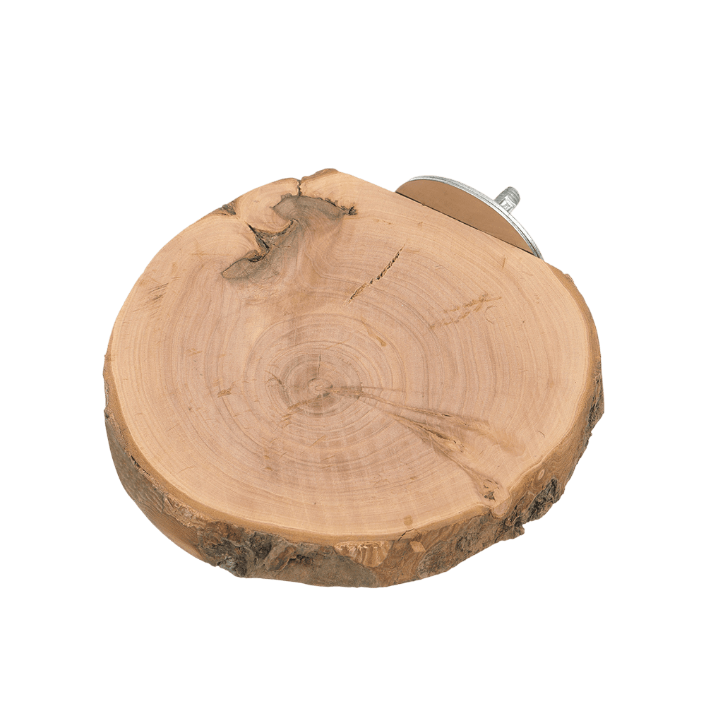 Apple Wood Platform Perch Bird