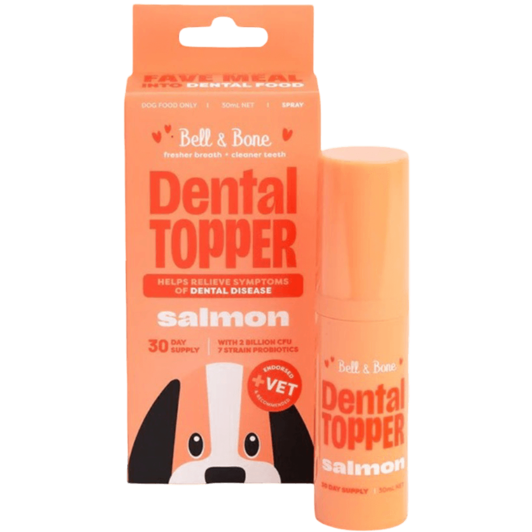Tribiotics Dental Topper Spray For Dogs Salmon
