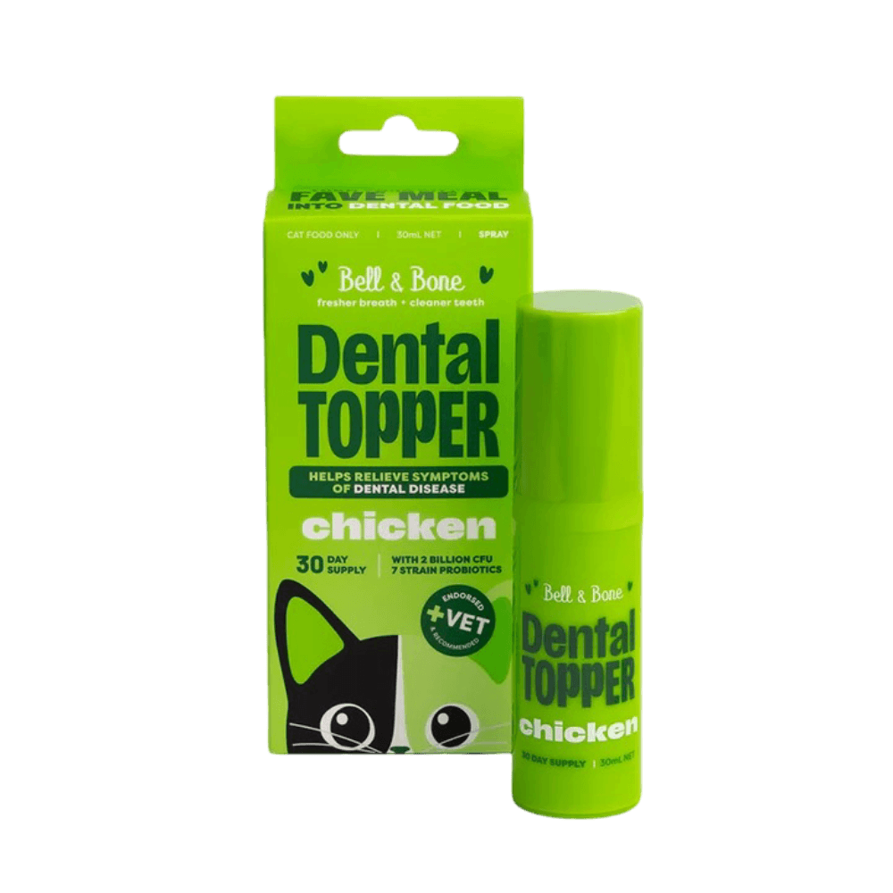 Tribiotics Dental Topper Spray For Cats Chicken