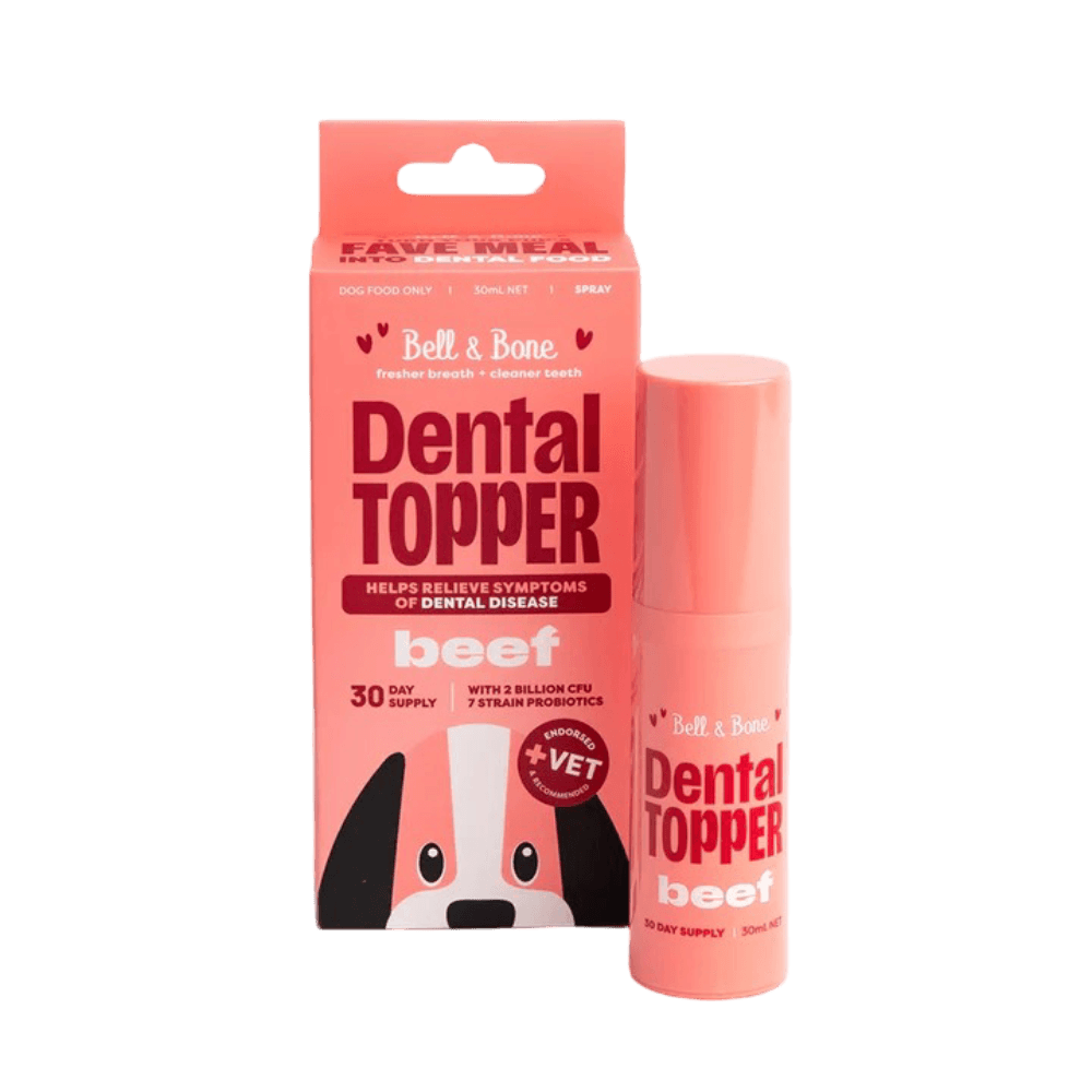 Tribiotics Dental Topper Spray For Dogs Beef