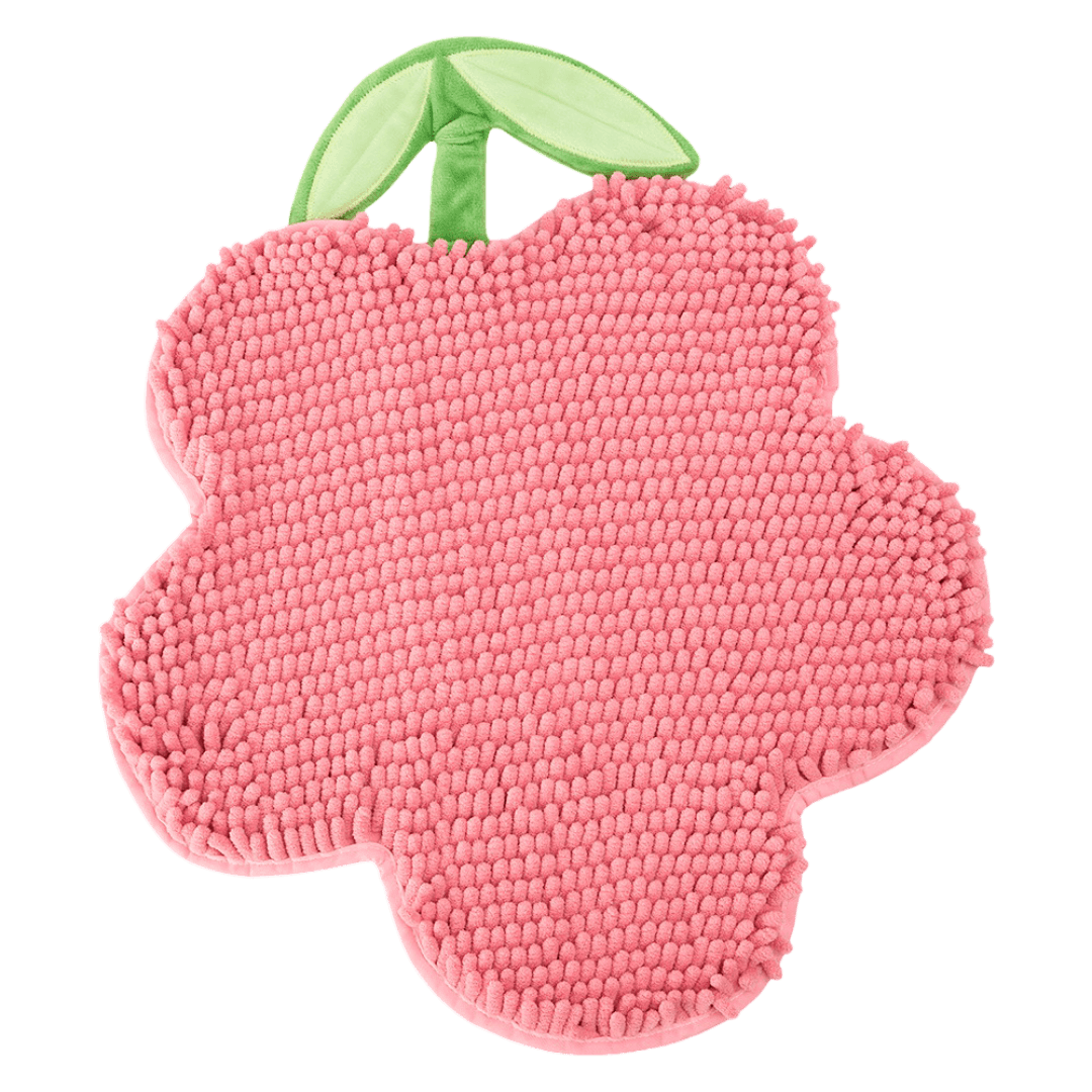 Pink Flower Toggle Snuffle Mat For Dogs