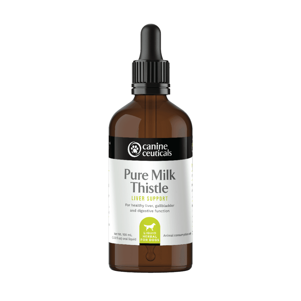 Pure Milk Thistle Liver Support Drops For Dogs